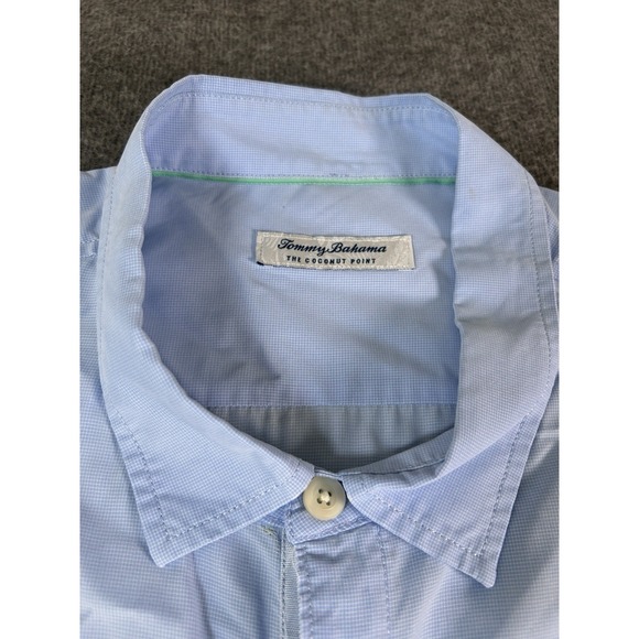 tommy bahama coconut point shirt 3XLT Short Sleeve Blue Shirt - Picture 2 of 8